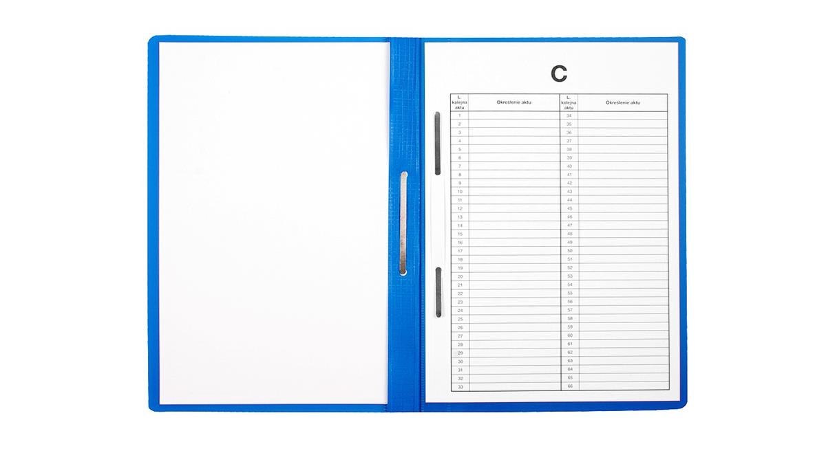 ARCHIVO COLGANTE PARA ARCHIVOS PERSONALES A4 PACK PVC AZUL. 10 BIURFOL ST-23-03 BIURFOL